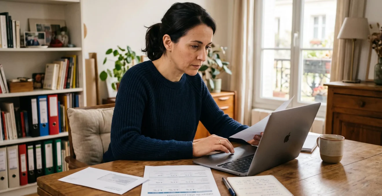 Personne comparant des offres de crédit conso rapide sur un ordinateur